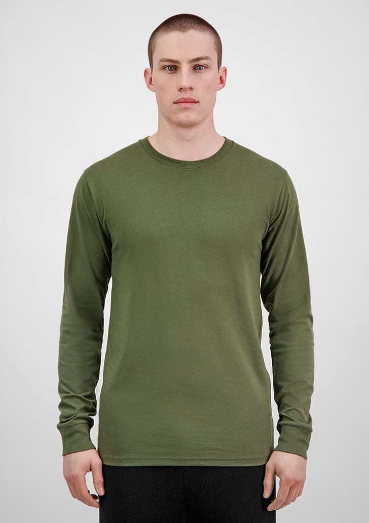 Basis Mens Long Sleeve Tee