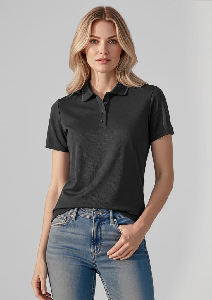 Echo Womens Short Sleeve Polo
