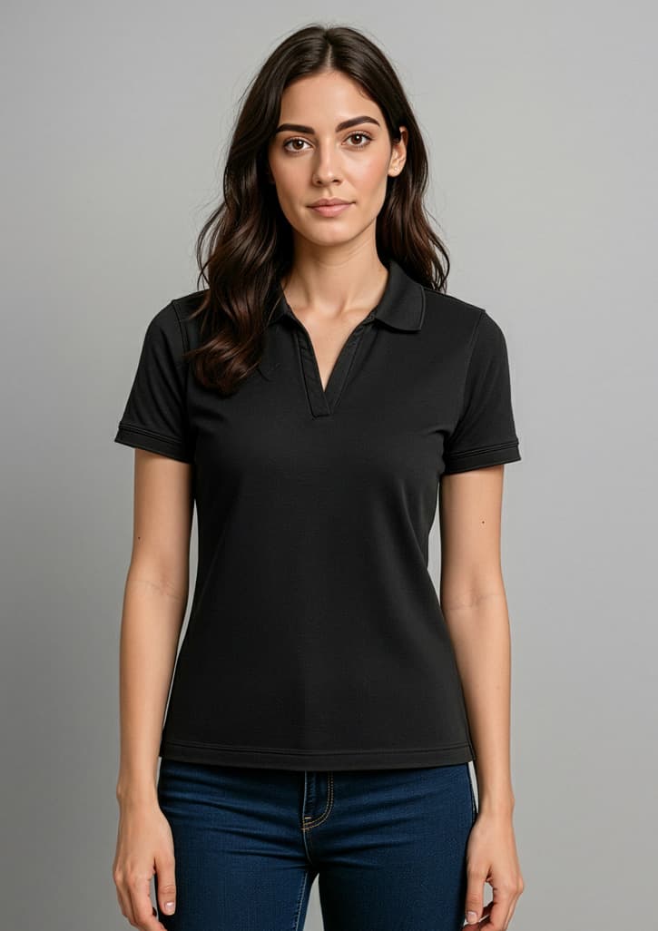 Oceana Womens Short Sleeve Polo