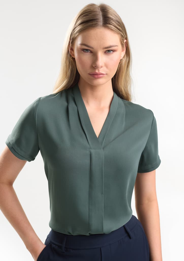 Madison Womens Short Sleeve Shirt