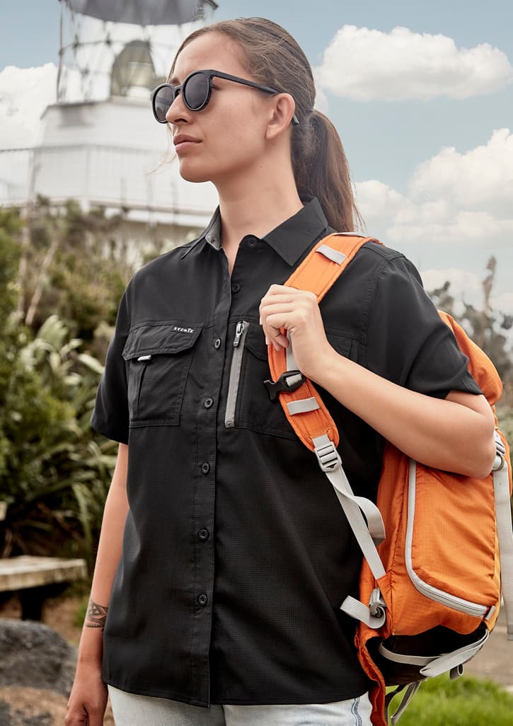 Womens Outdoor Short Sleeve Shirt