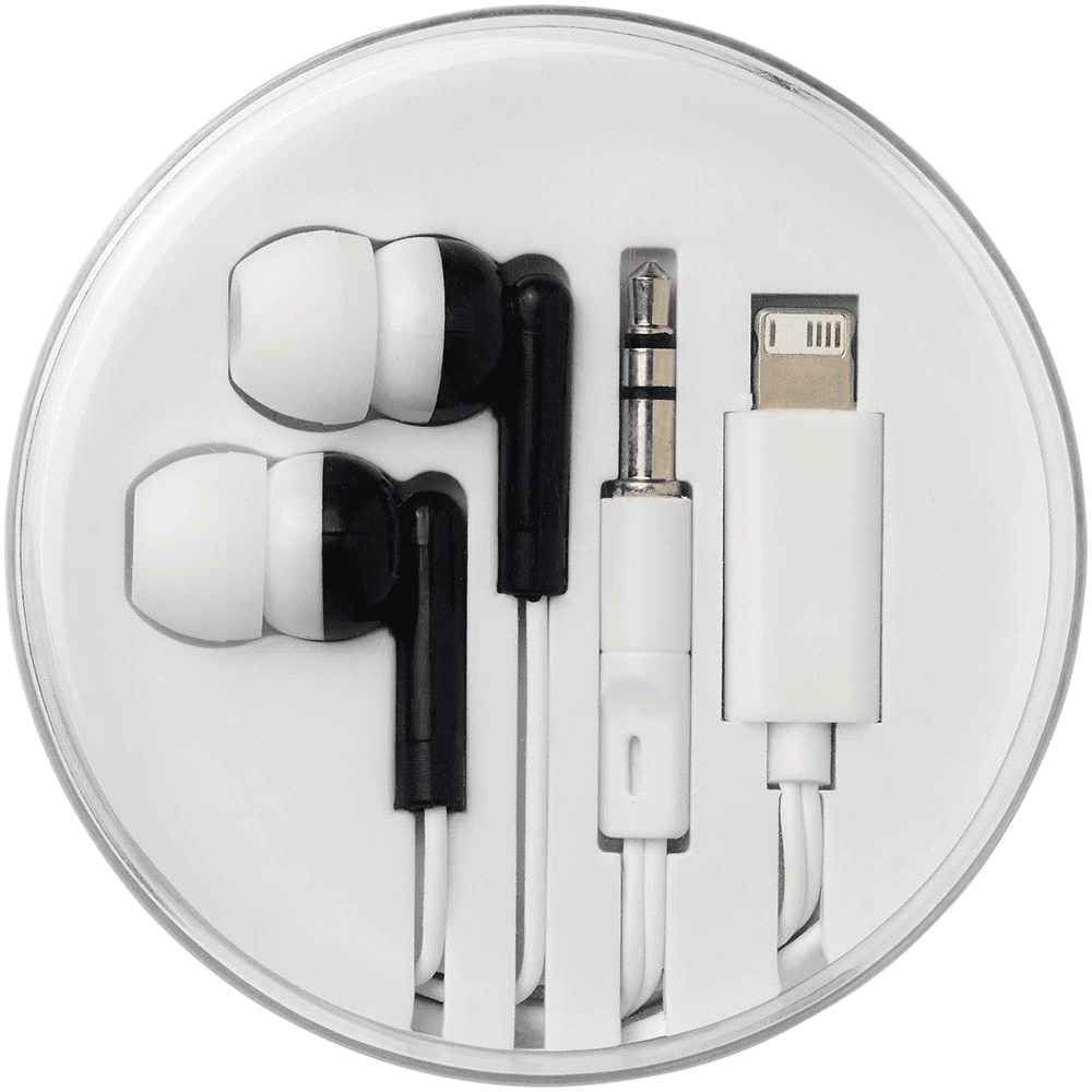 Wired Earbuds w/ Multi-Tips