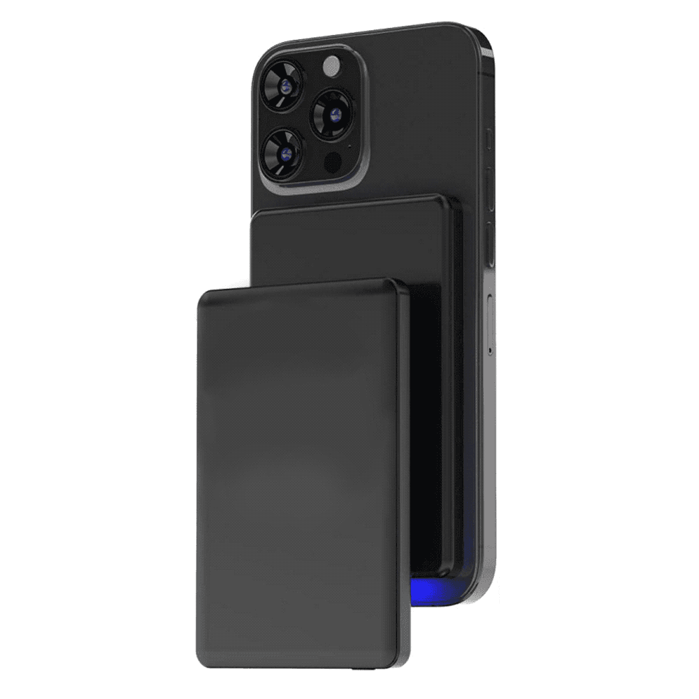 Slim Metal Magnetic Power Bank 5000 mAh