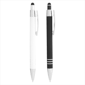 Lyon Click Action Ballpoint Pen w/ Stylus