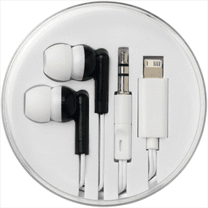 Wired Earbuds w/ Multi-Tips
