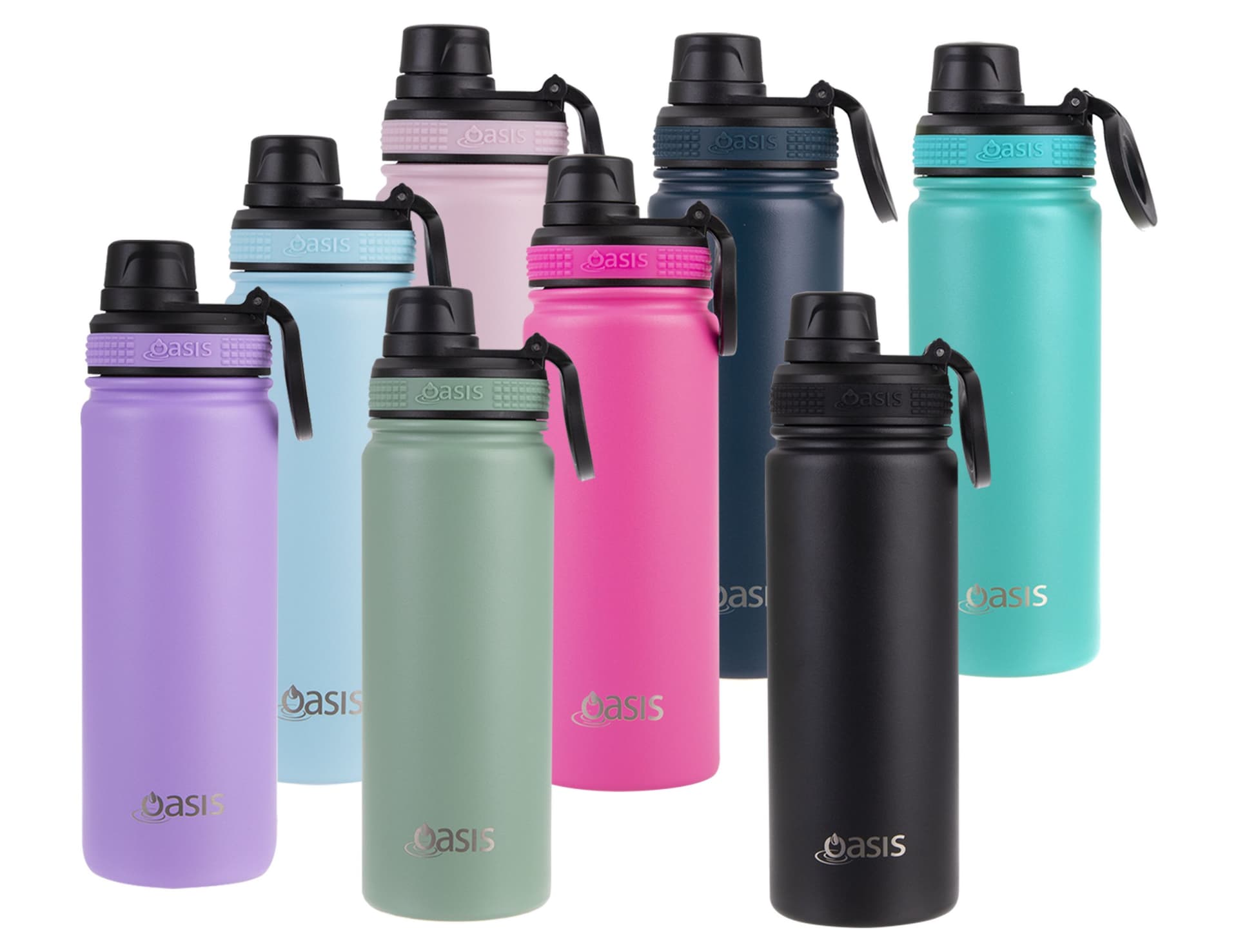 Oasis Challenger 550ml Vacuum Sports Screw Cap Bottle