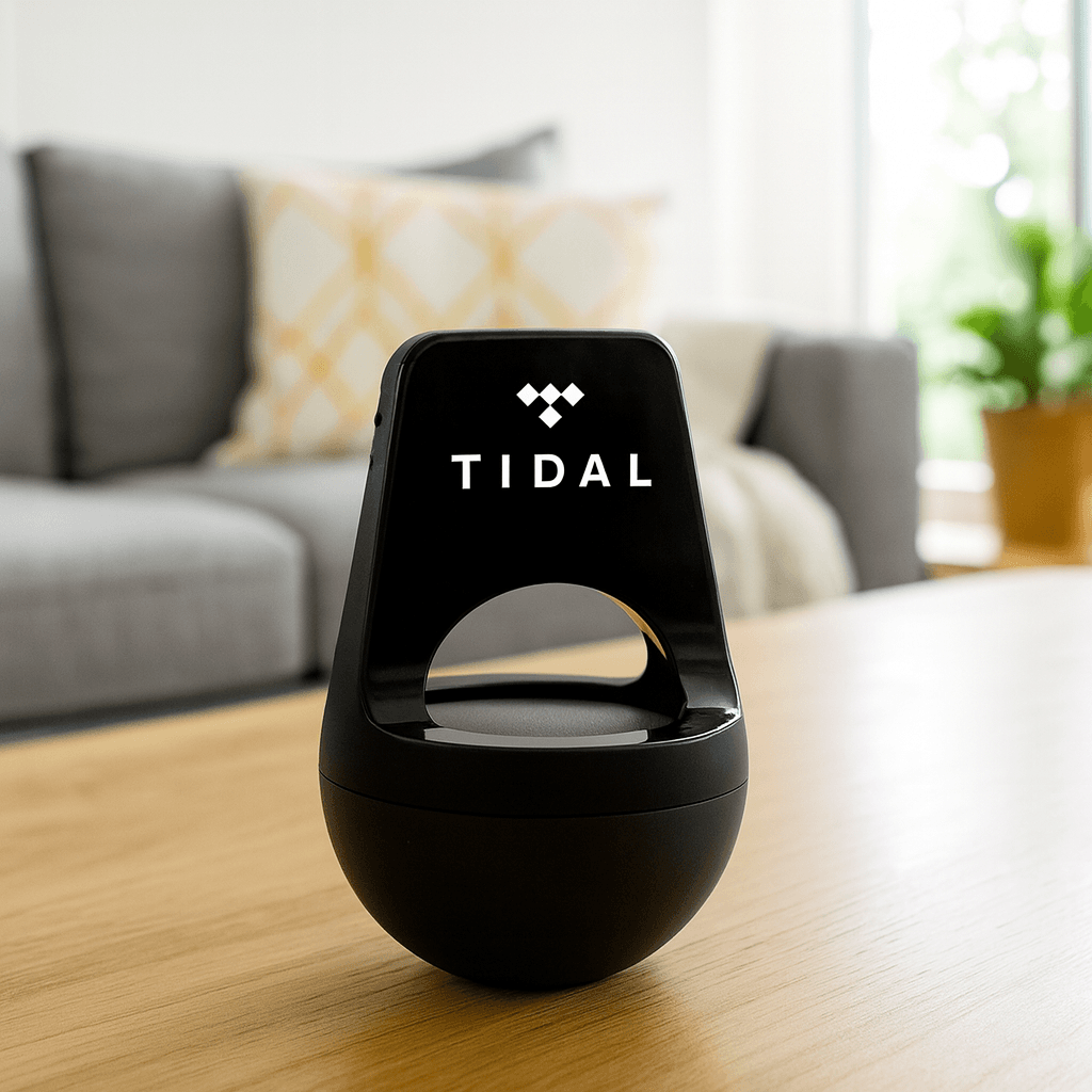 Geo Wireless speaker in Recycled ABS - Black