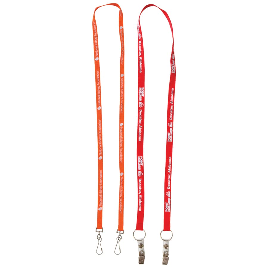 10mm Dual Attachment Custom Lanyard