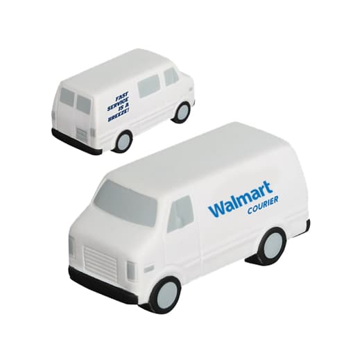 White Van  Shape Stress Reliever