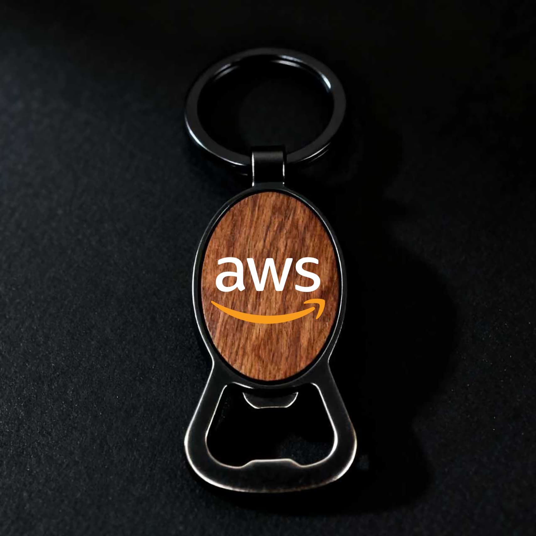Autumn Wood Bottle Opener – Round