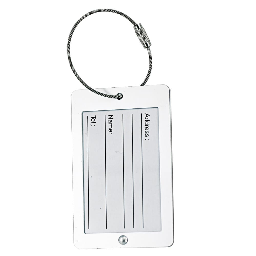 Aluminium Luggage Tag