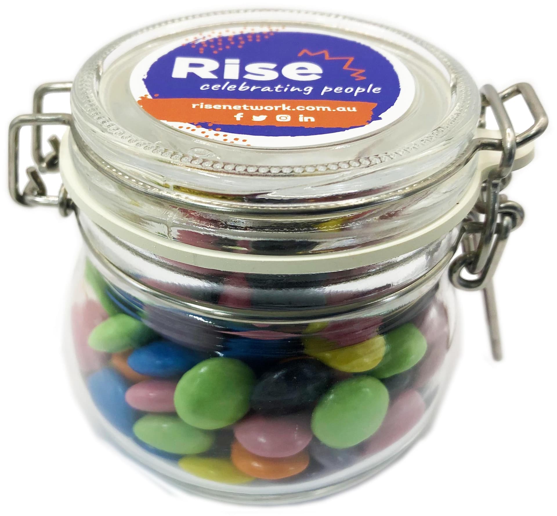 Small Canister with Choc Beans 130g
