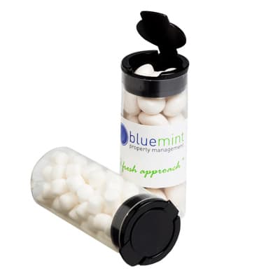 Flip Lid Tube with Chewy Mints 35g