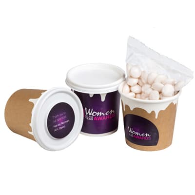 Coffee Cup With Chewy Mints 50g