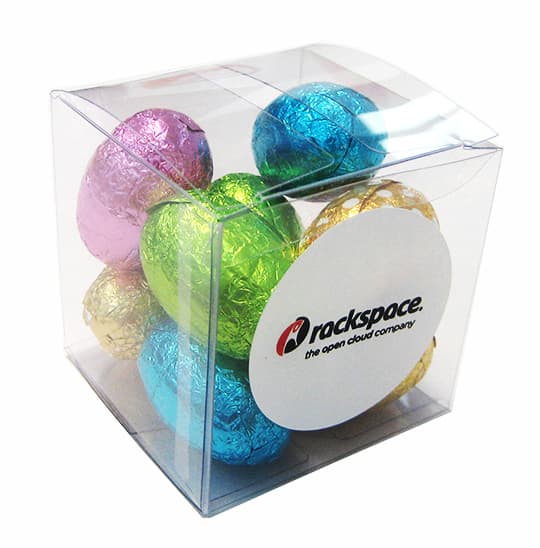 Big Cube with Mini Easter Eggs