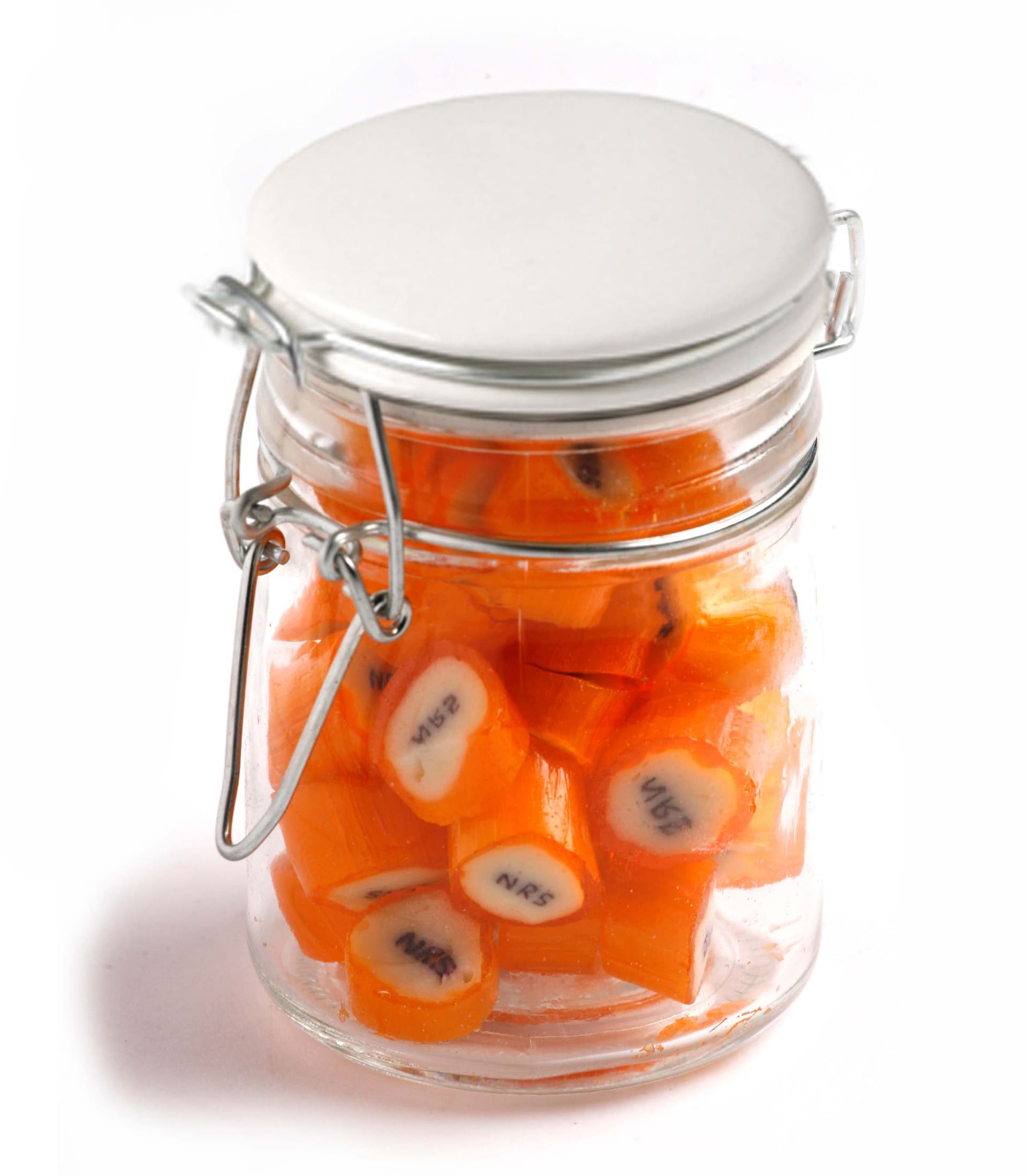 Clip Lock Jar with Personalised Rock Candy 125g