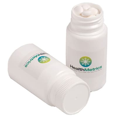 Pill Jar with Chewy Mints 120g