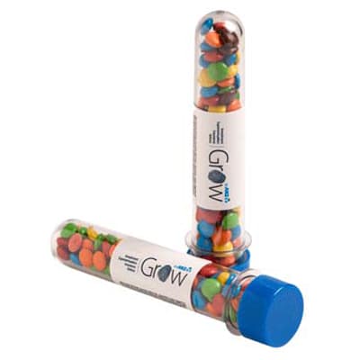 Test  Tube with Mini M&Ms 40g
