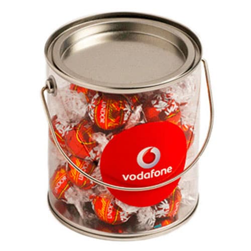 Big PVC Bucket with Lindt Balls x30