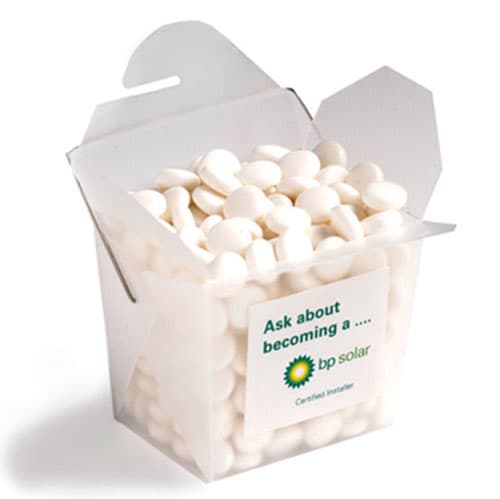 Frosted Noodle Box with Chewy Mints 100g