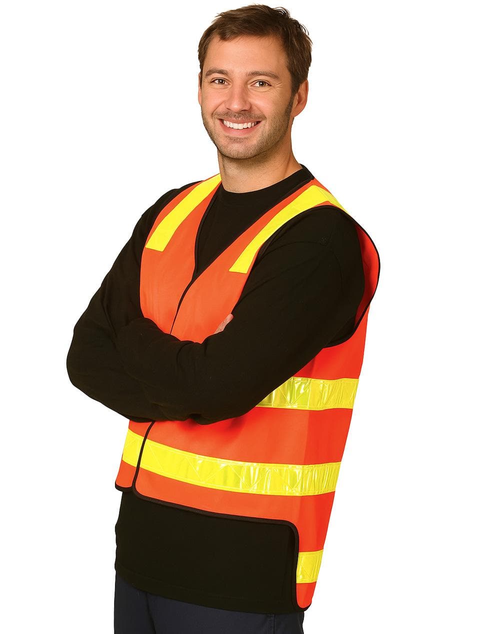 Hi-Vis Vic Road safety vest.