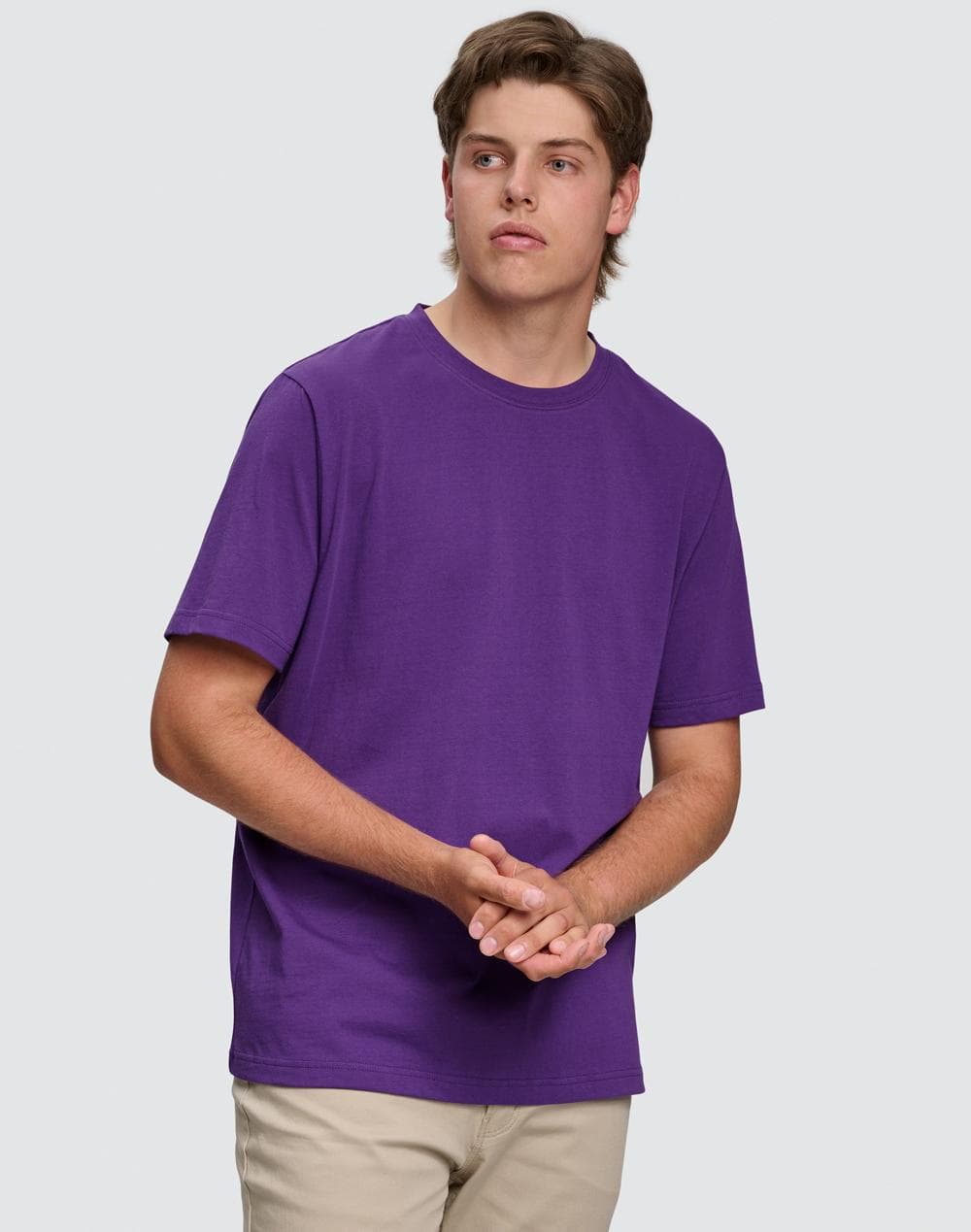 Men's Cotton Semi Fitted Tee