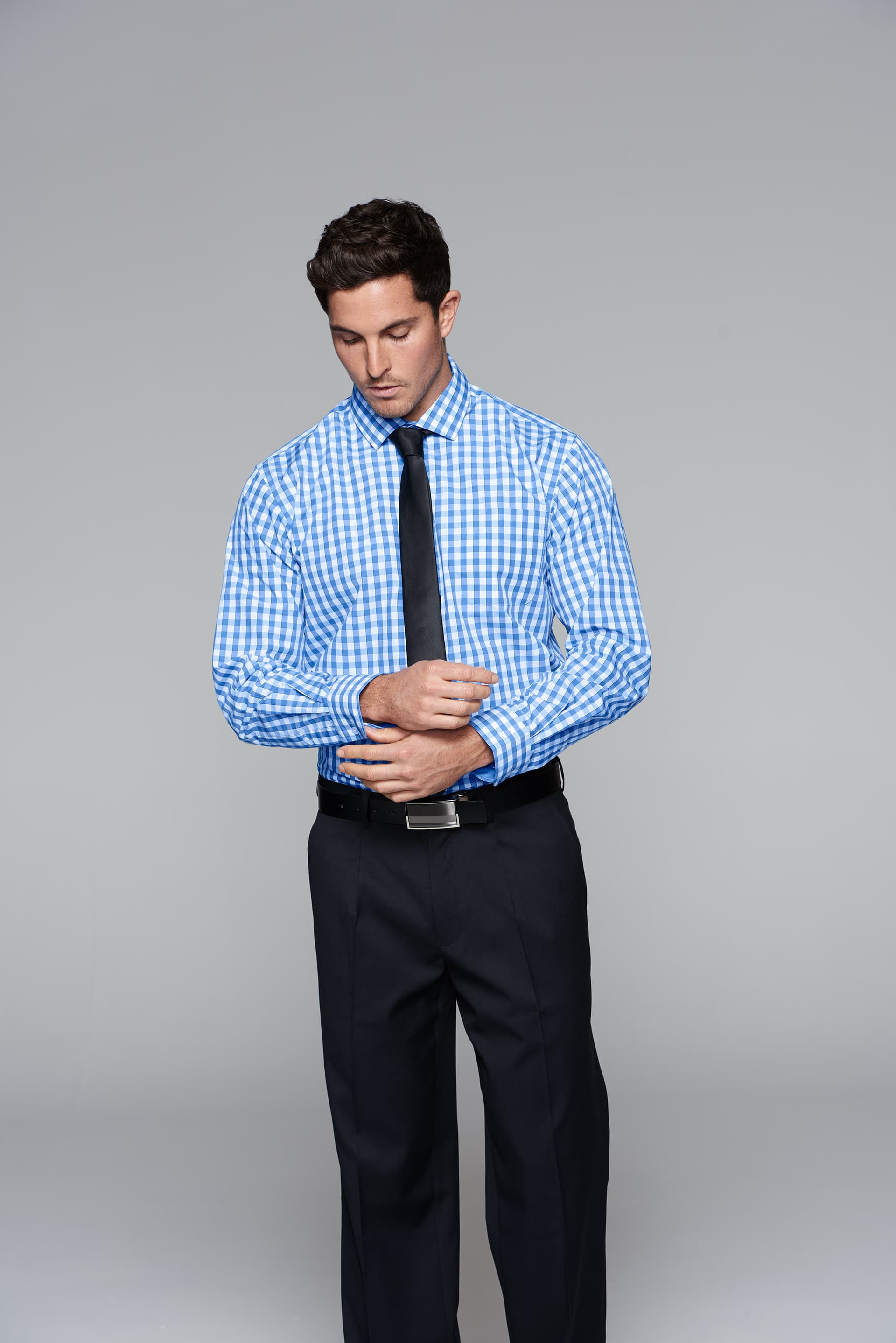 Devonport Mens Shirt Long Sleeve Runout