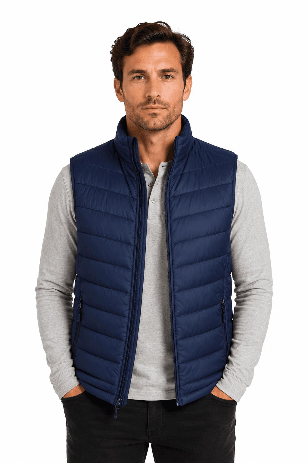 Snowy Mens Vests