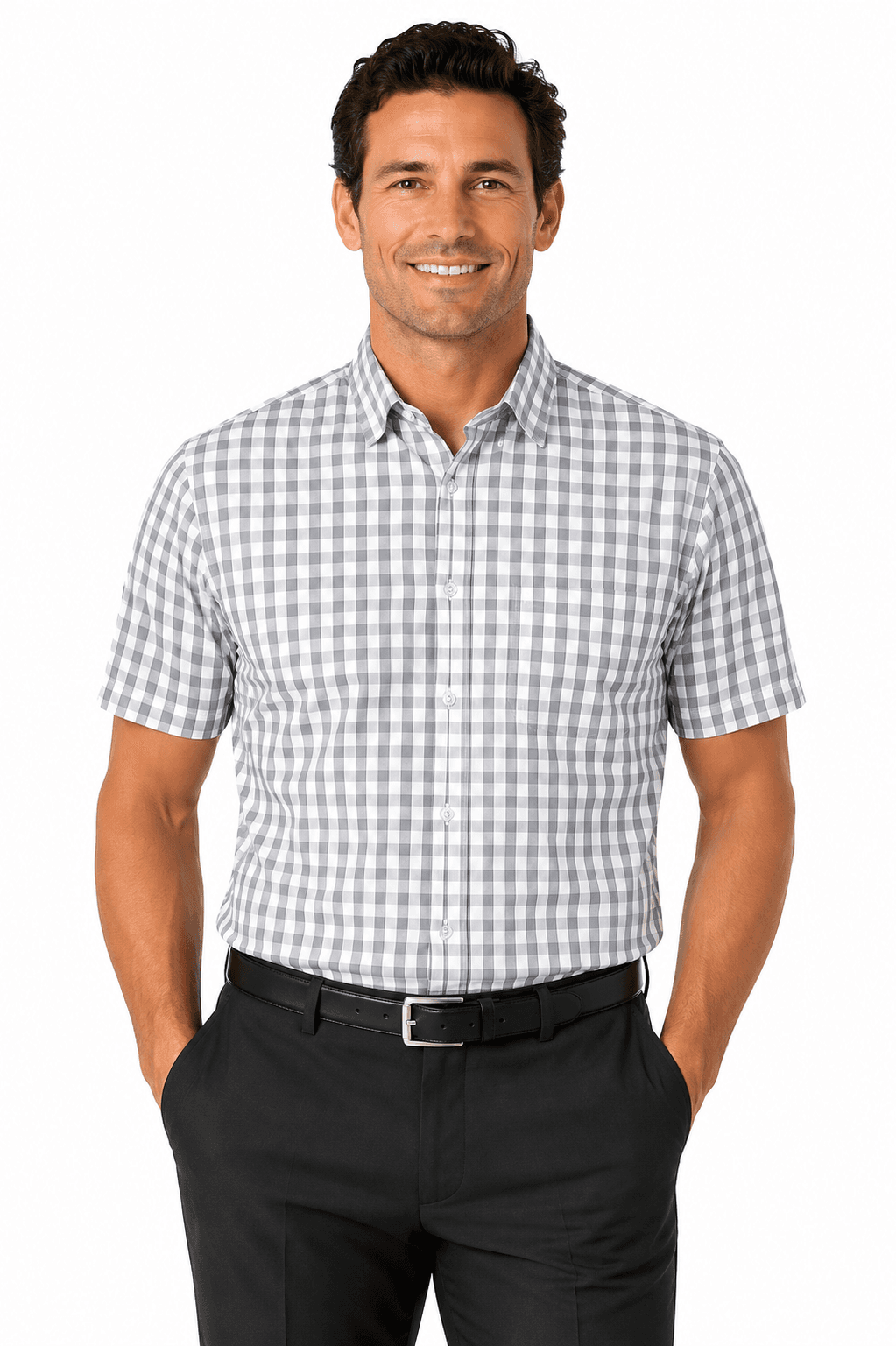 Devonport Mens Shirt Short Sleeve Runout