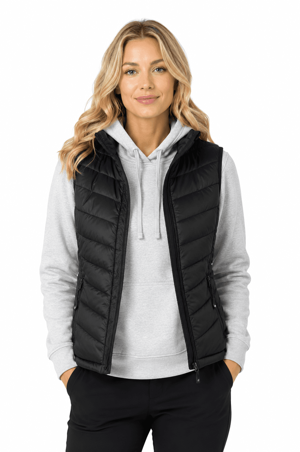 Snowy Lady Vests