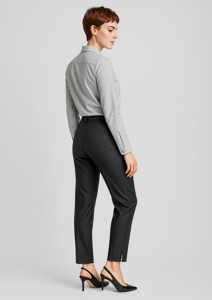 Comfort Wool Stretch Womens Slim Leg Pant