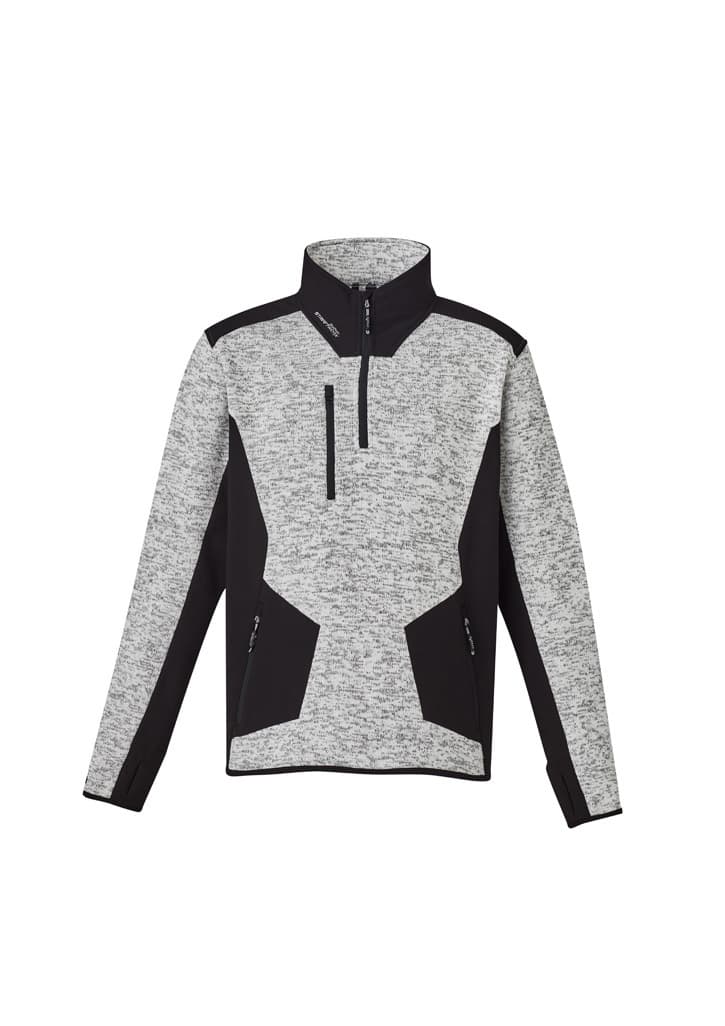 Unisex Streetworx Reinforced Knit 1/2 Zip Pullover