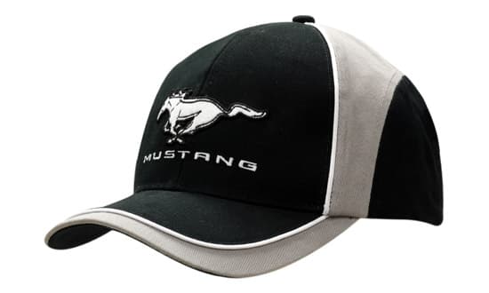 Brushed Heavy Cotton with Fabric Inserts/Piping on Crown & Peak