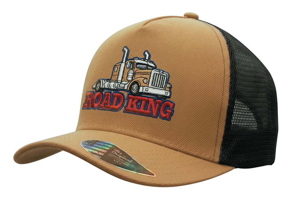 American Premium Twill/Mesh Deep Fit Trucker Cap