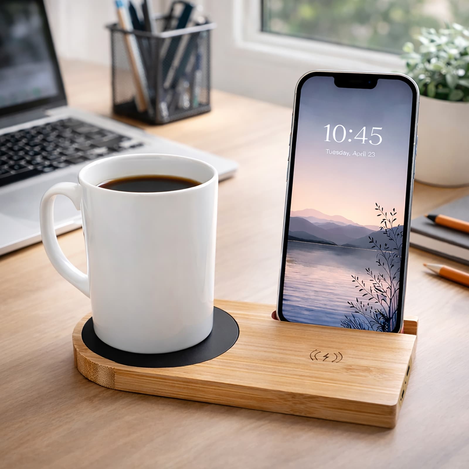 Cup Warmer with Inductive Charger