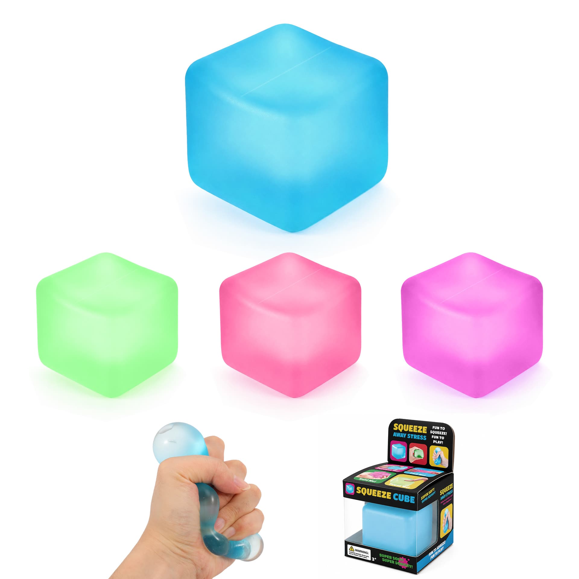 Squishy Stress Relief Cube