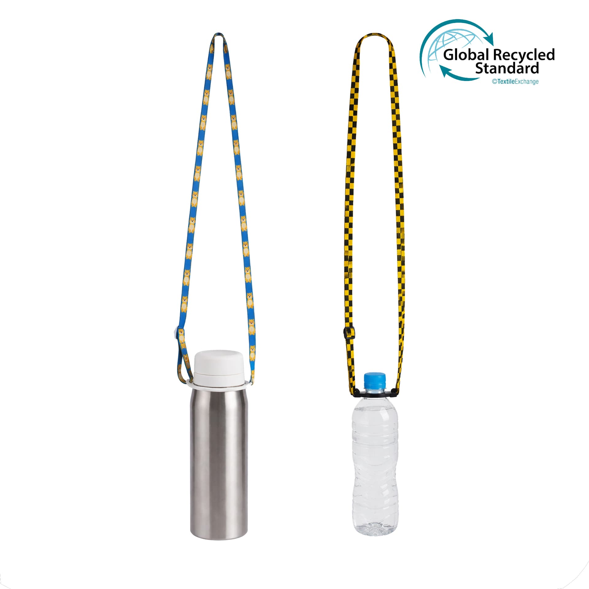 RPET Outdoor Water Bottle Lanyard