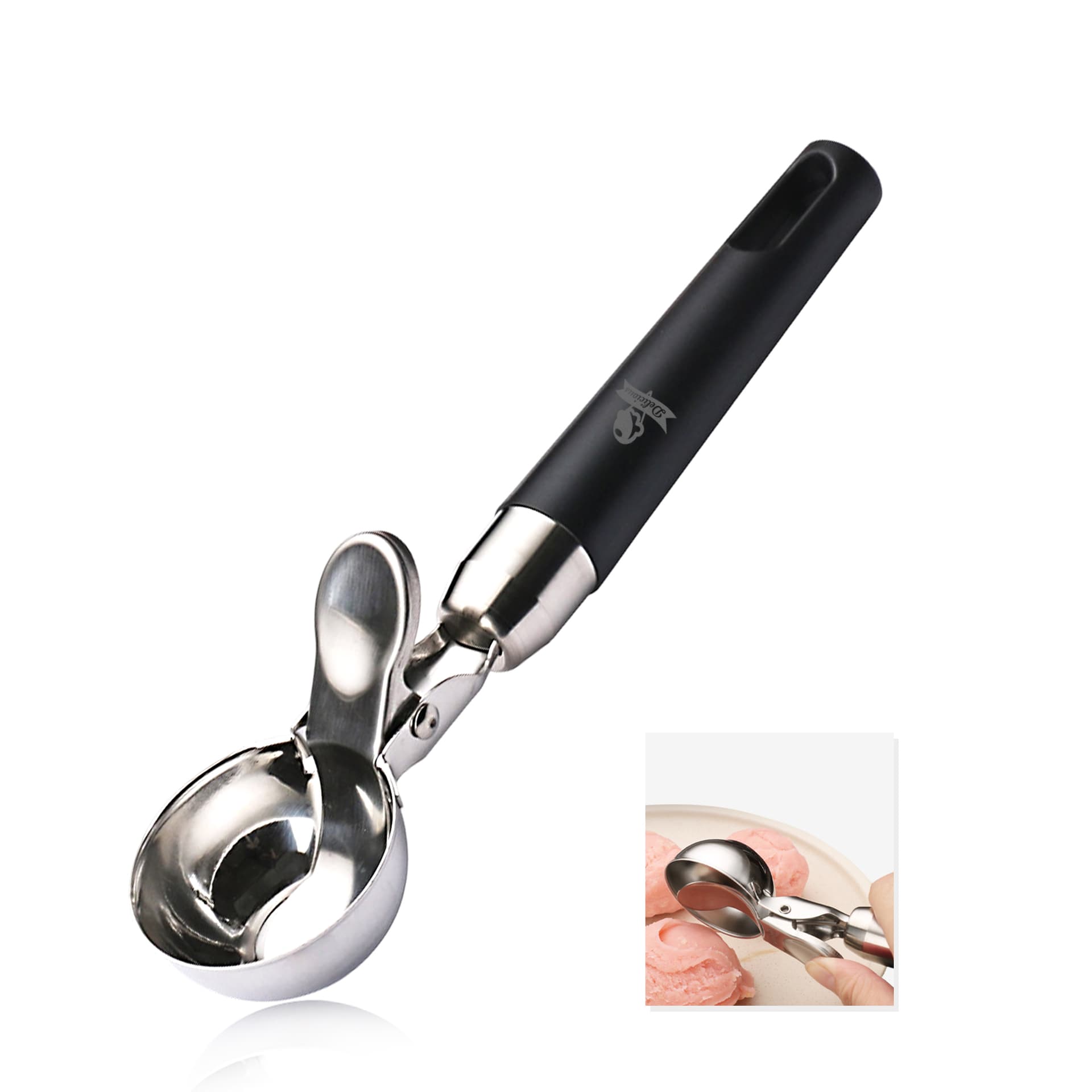 Ice Cream Scoop With Easy Trigger