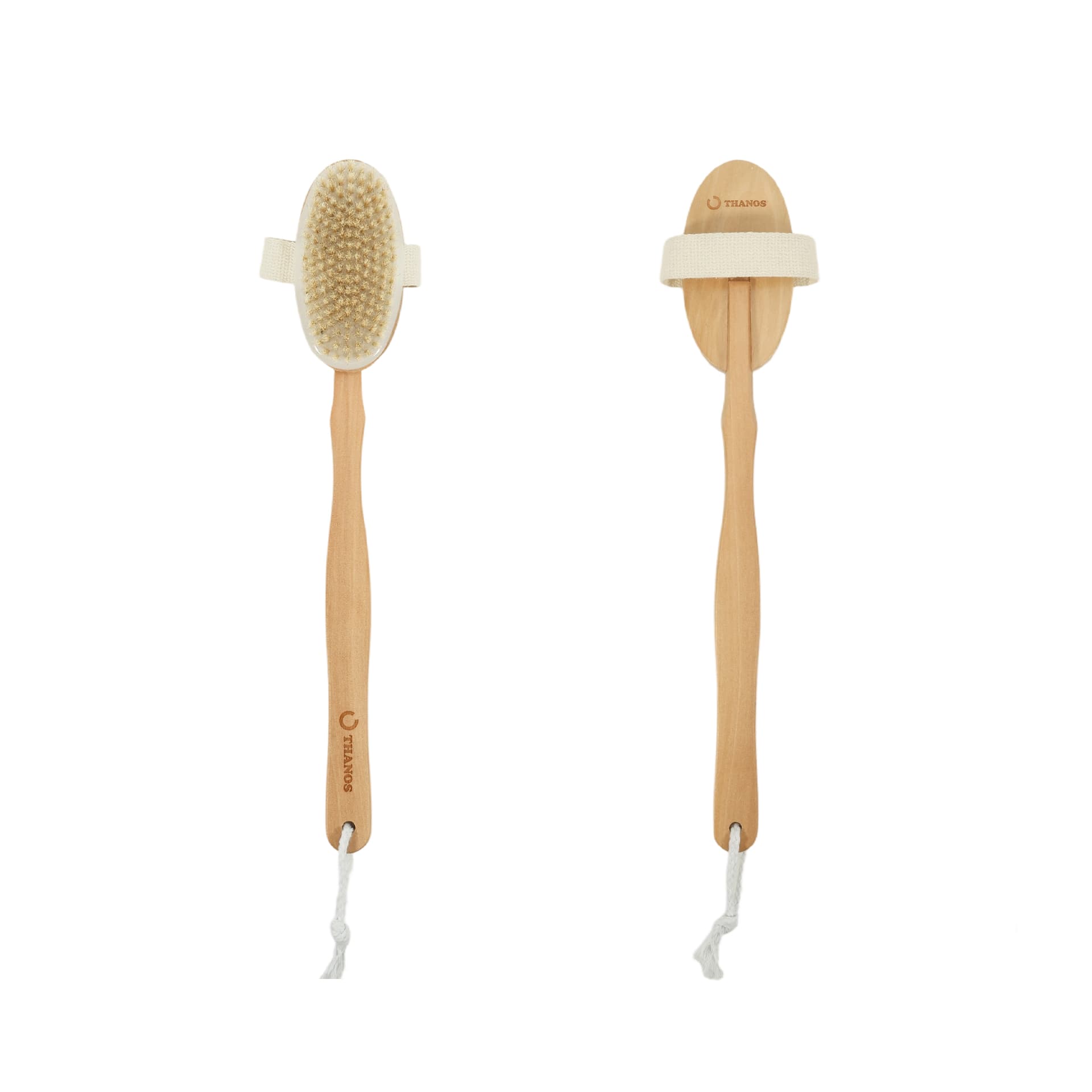 Detachable Shower Brush With Long Handle