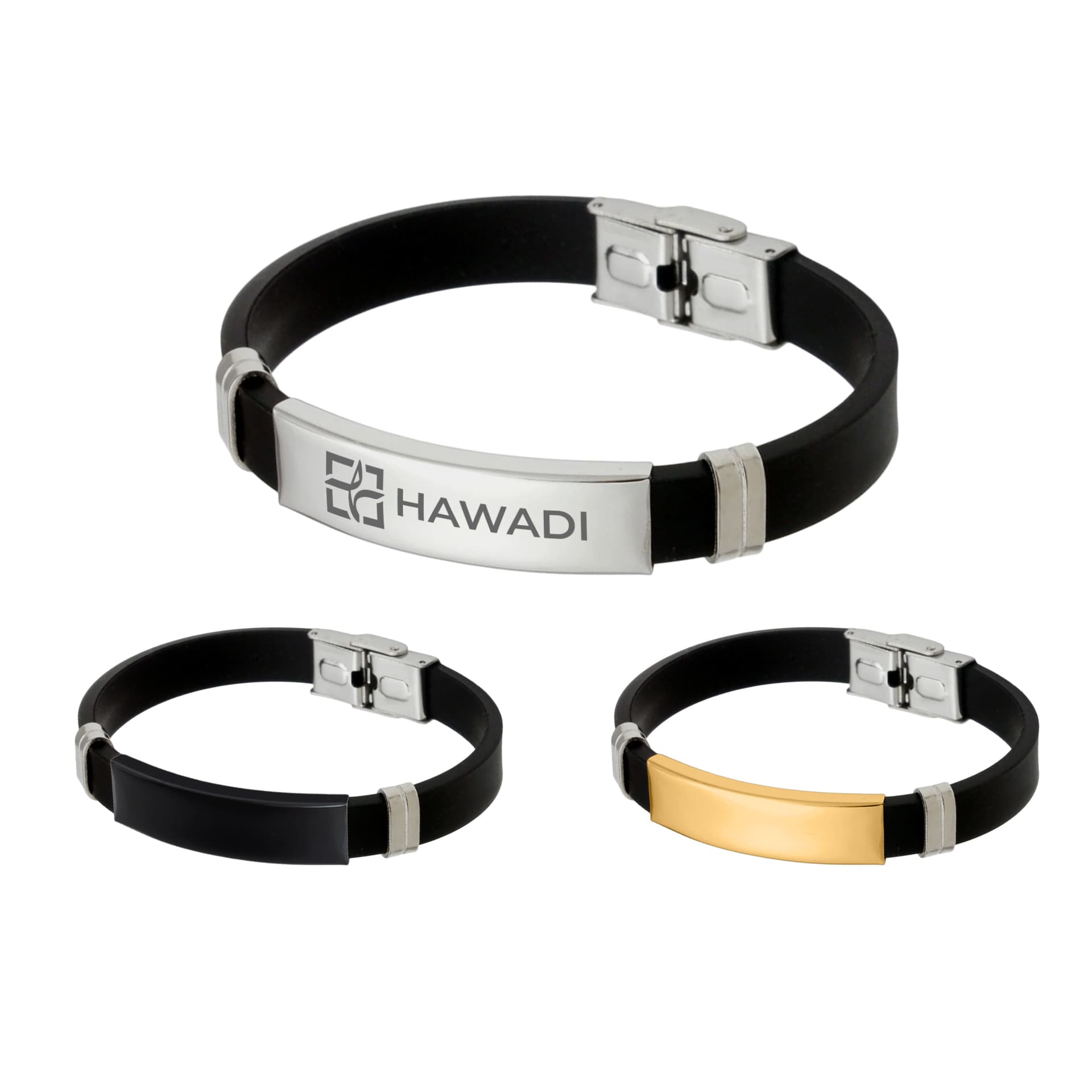 Metal Buckle Latch Bracelet