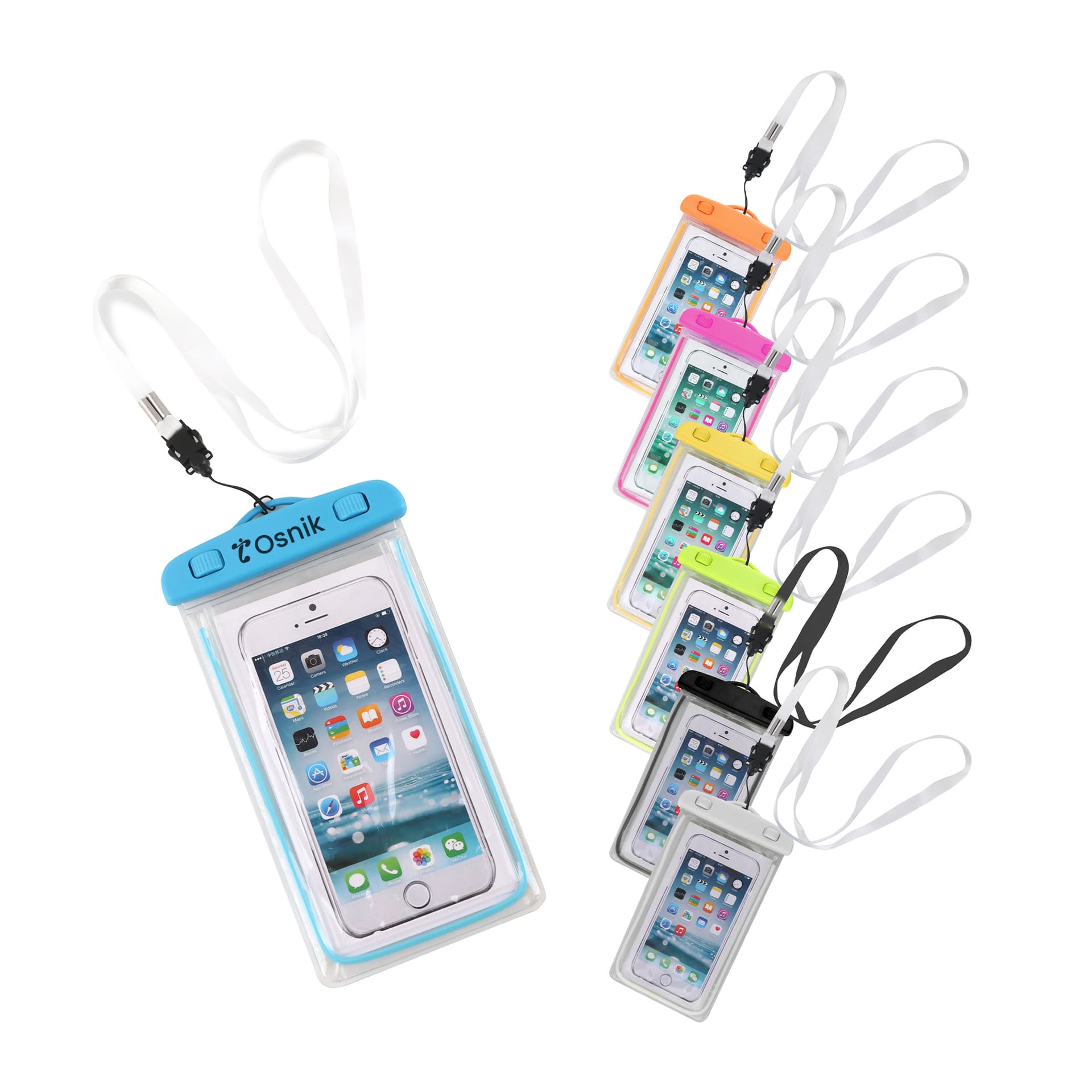 Universal Fluorescent Armband Cover Waterproof Phone Bag