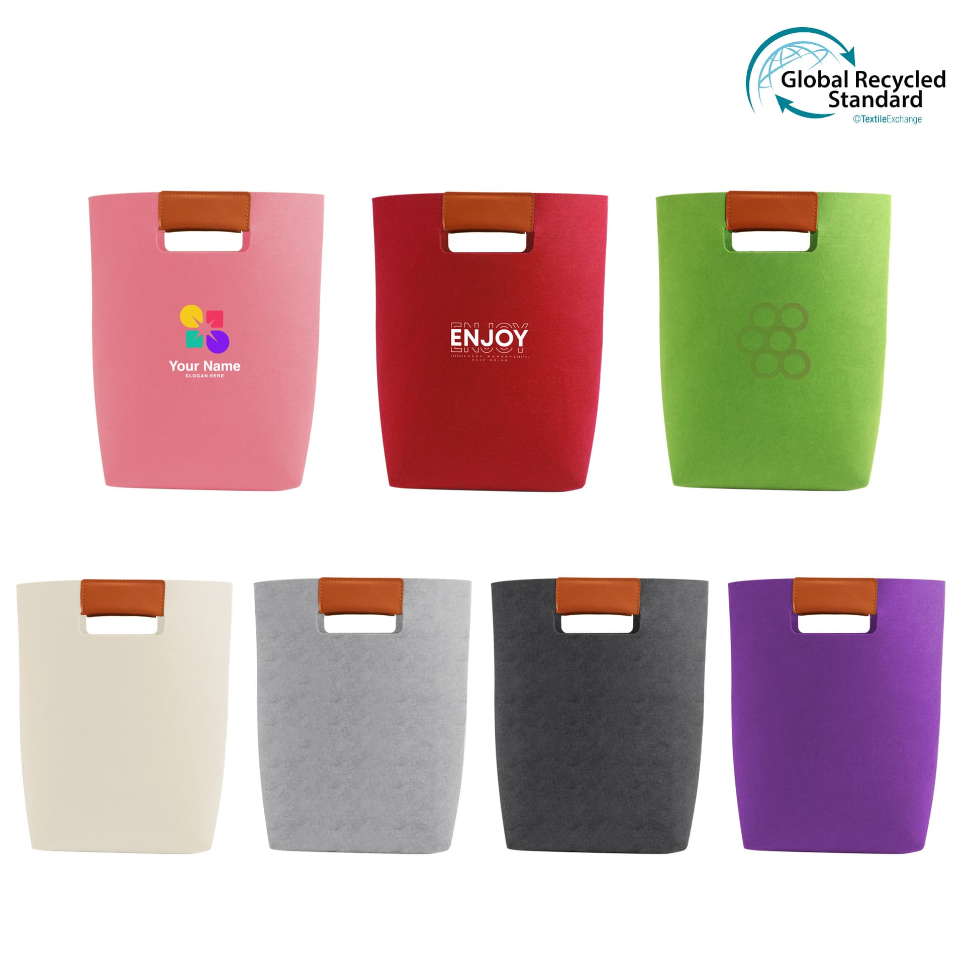 RPET Elegant Felt Carrying Tote Bag
