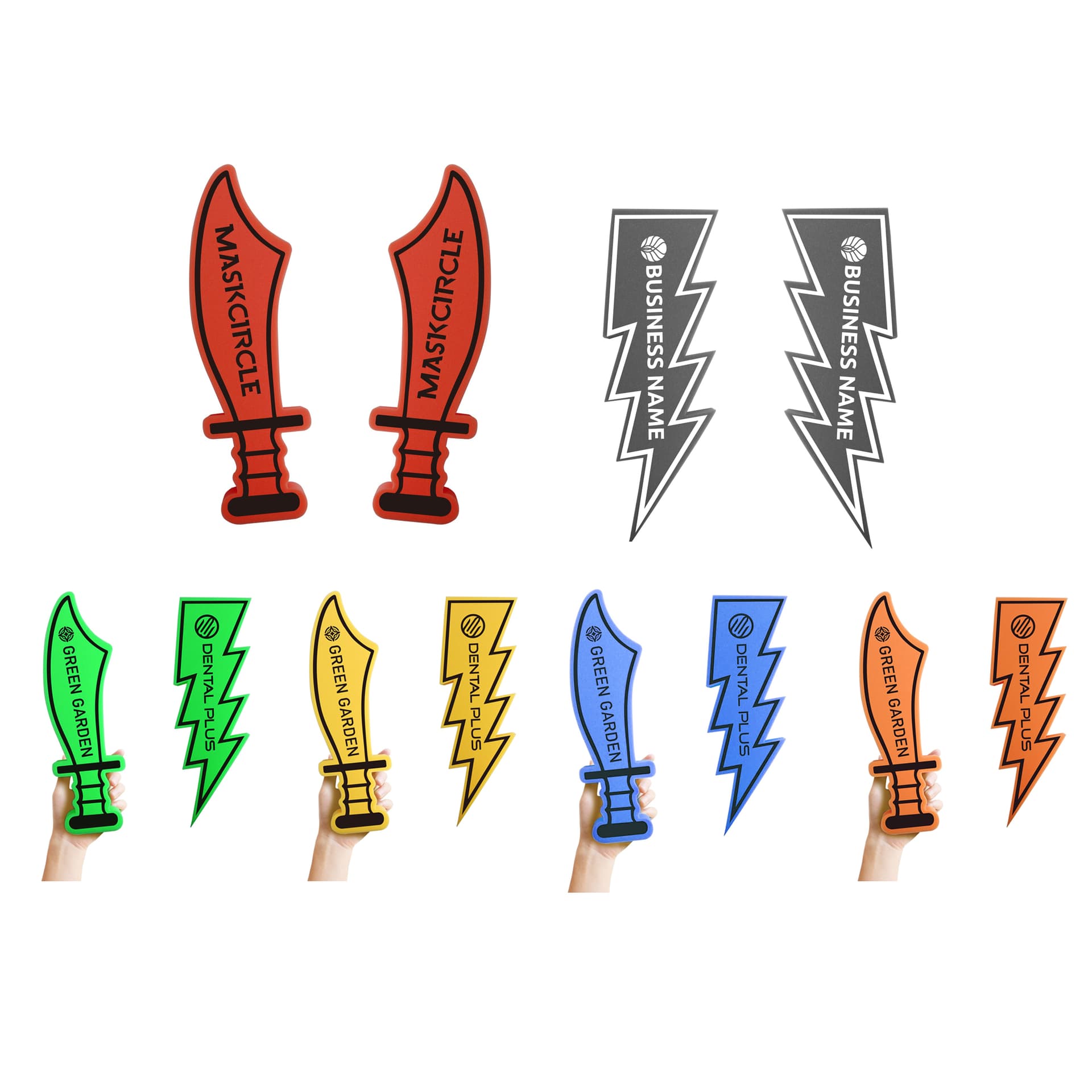 Sponge Waver Cheersticks