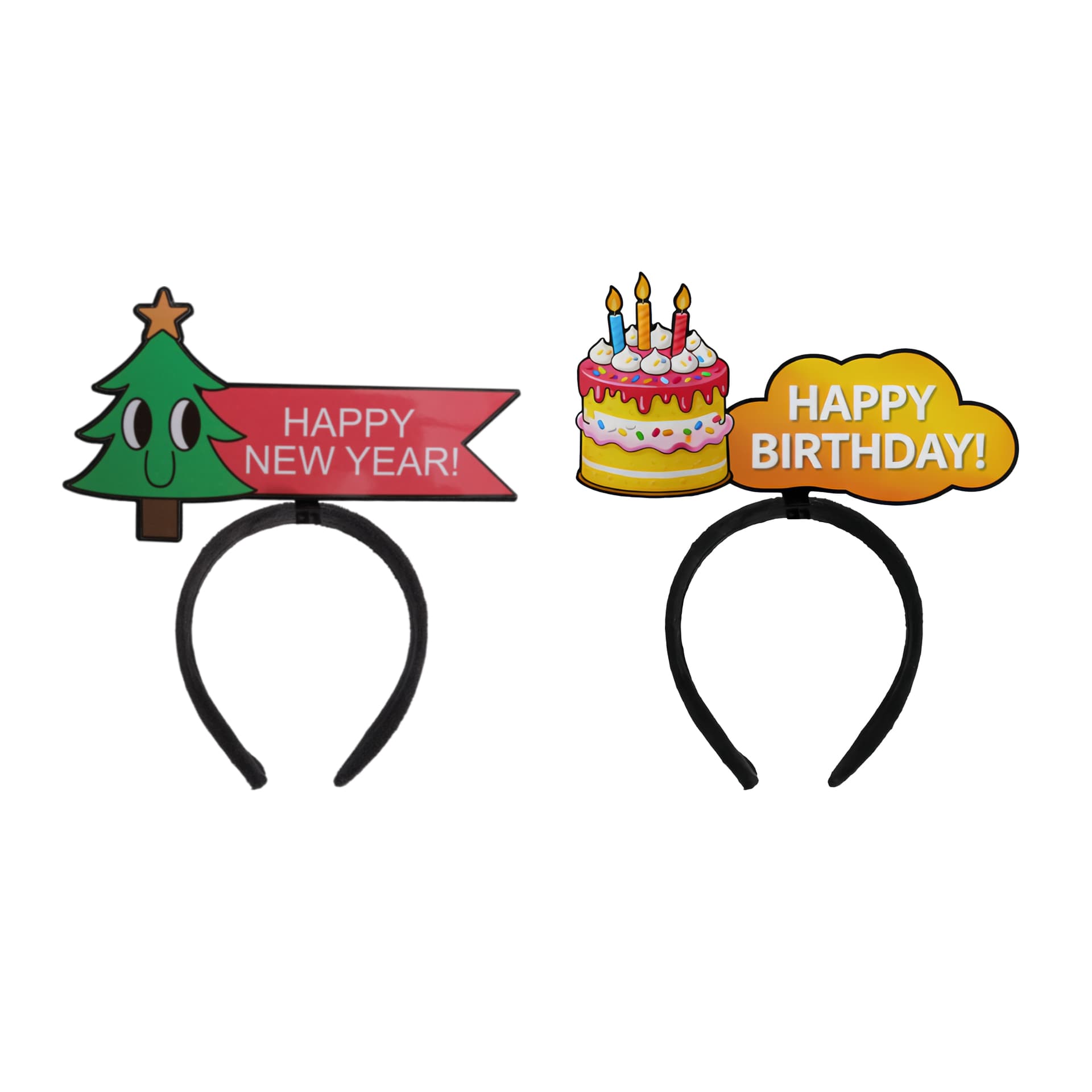 Glossy Coated Topper Headband