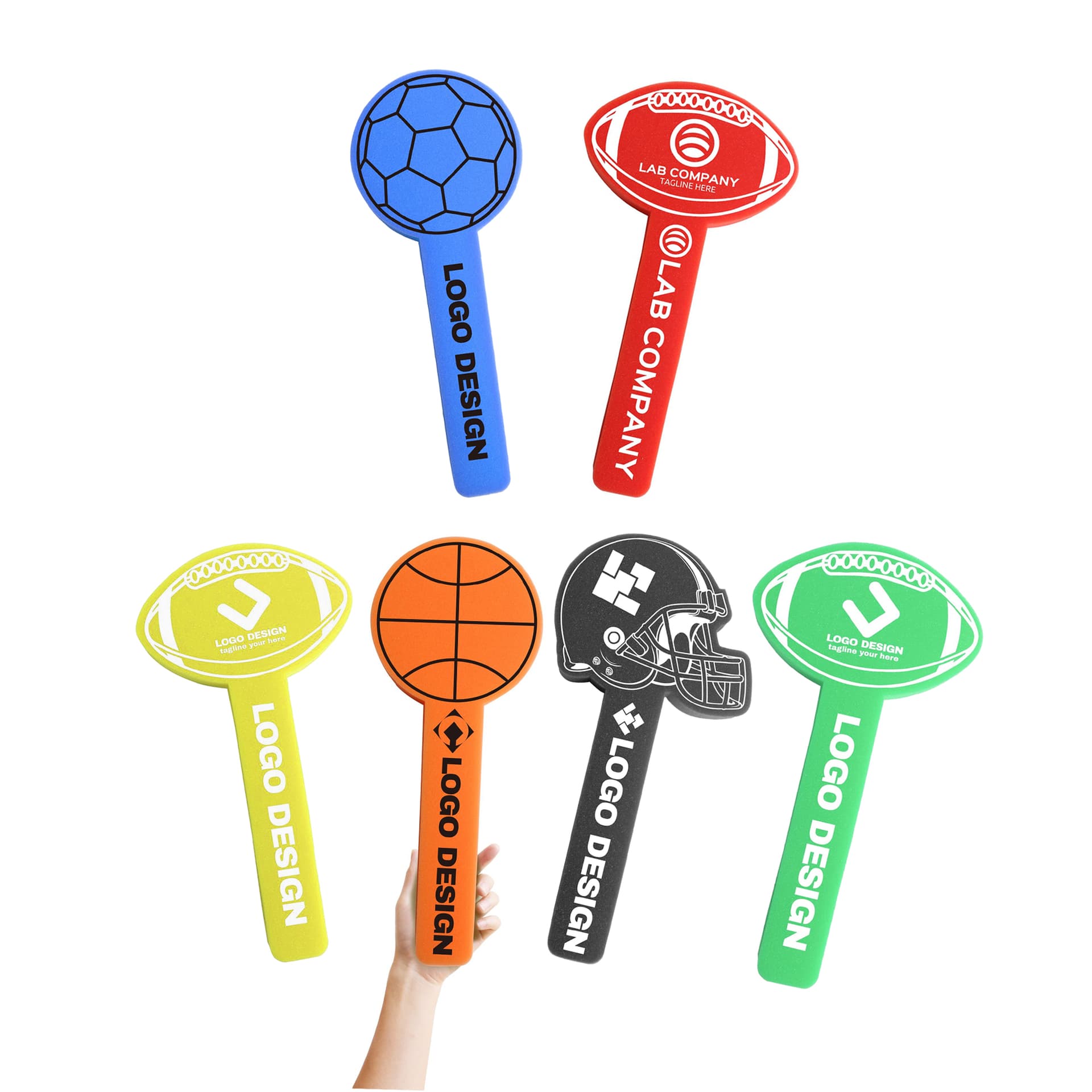 Sponge Ball Cheersticks