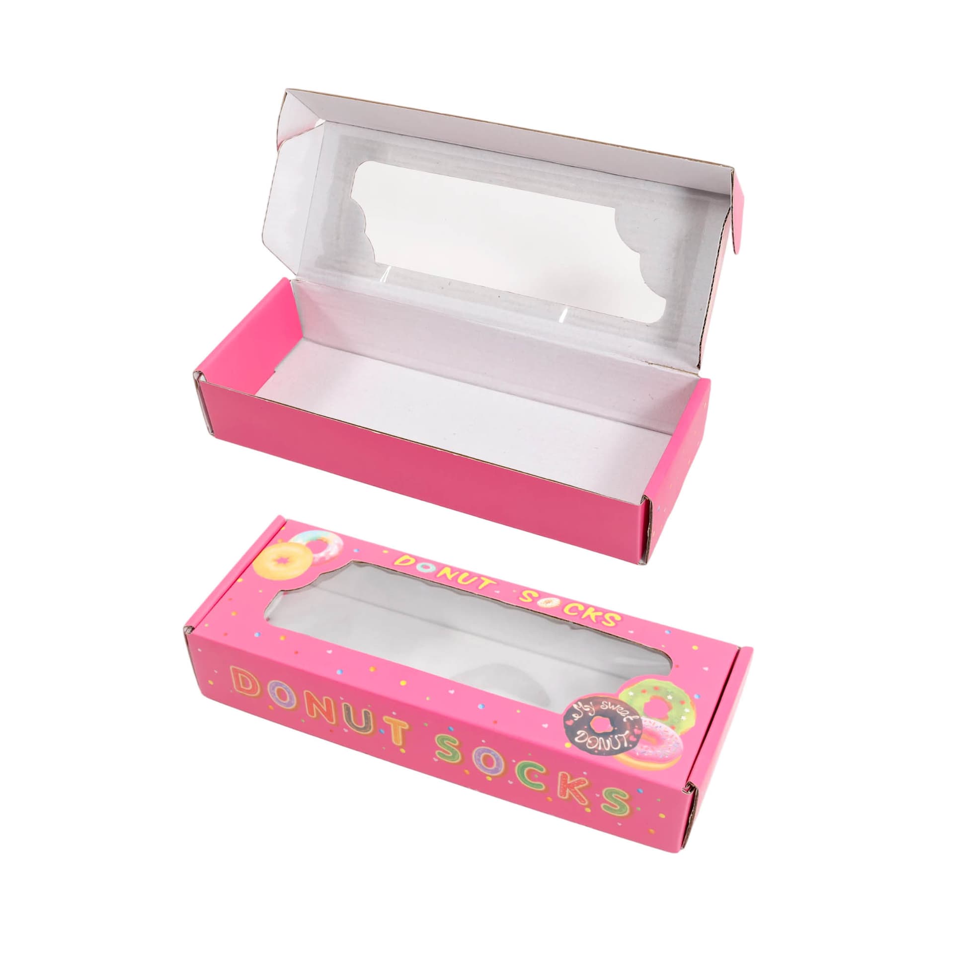 Large Custom Gift Box with Rectangular Window