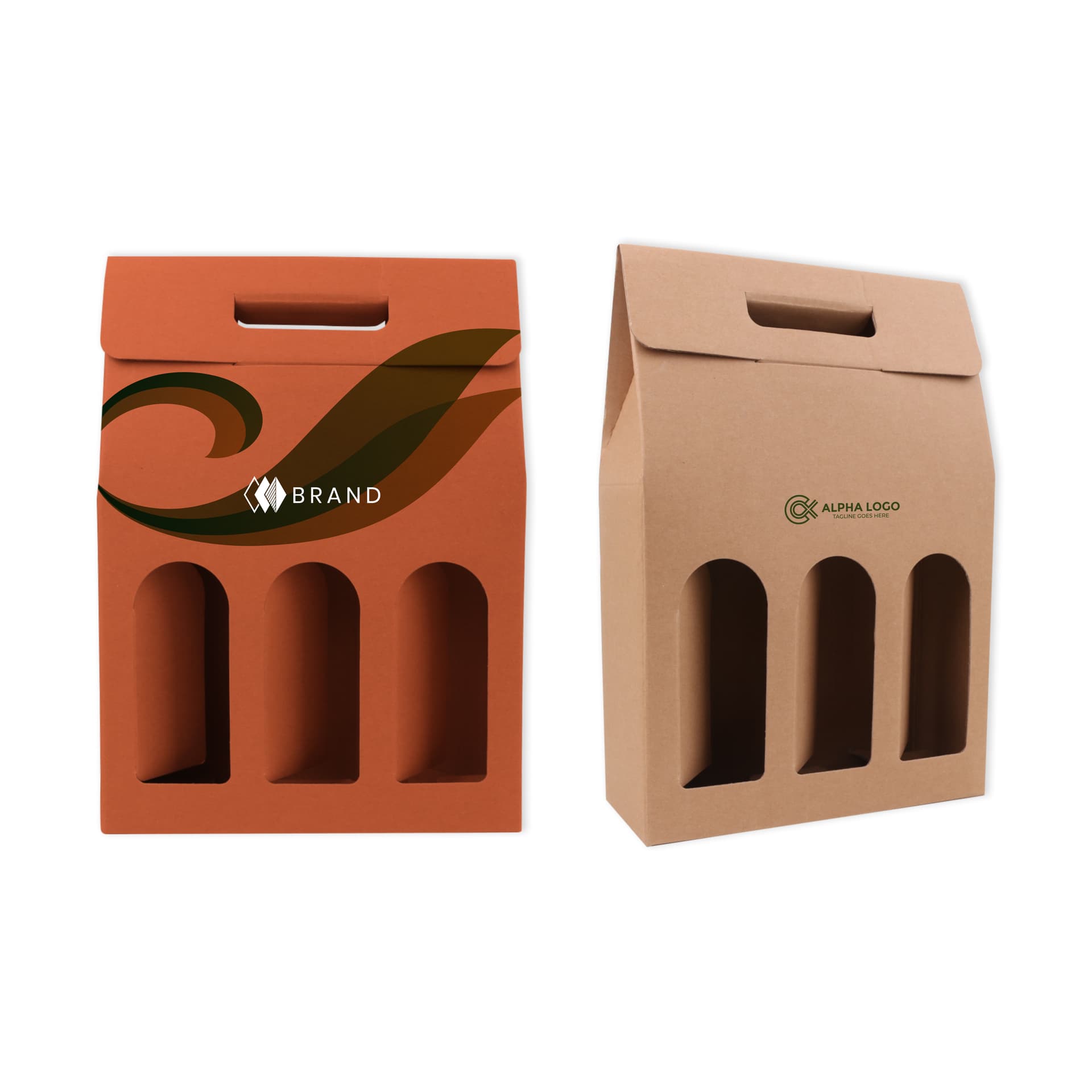 Triple Bottle Portable Wine Box