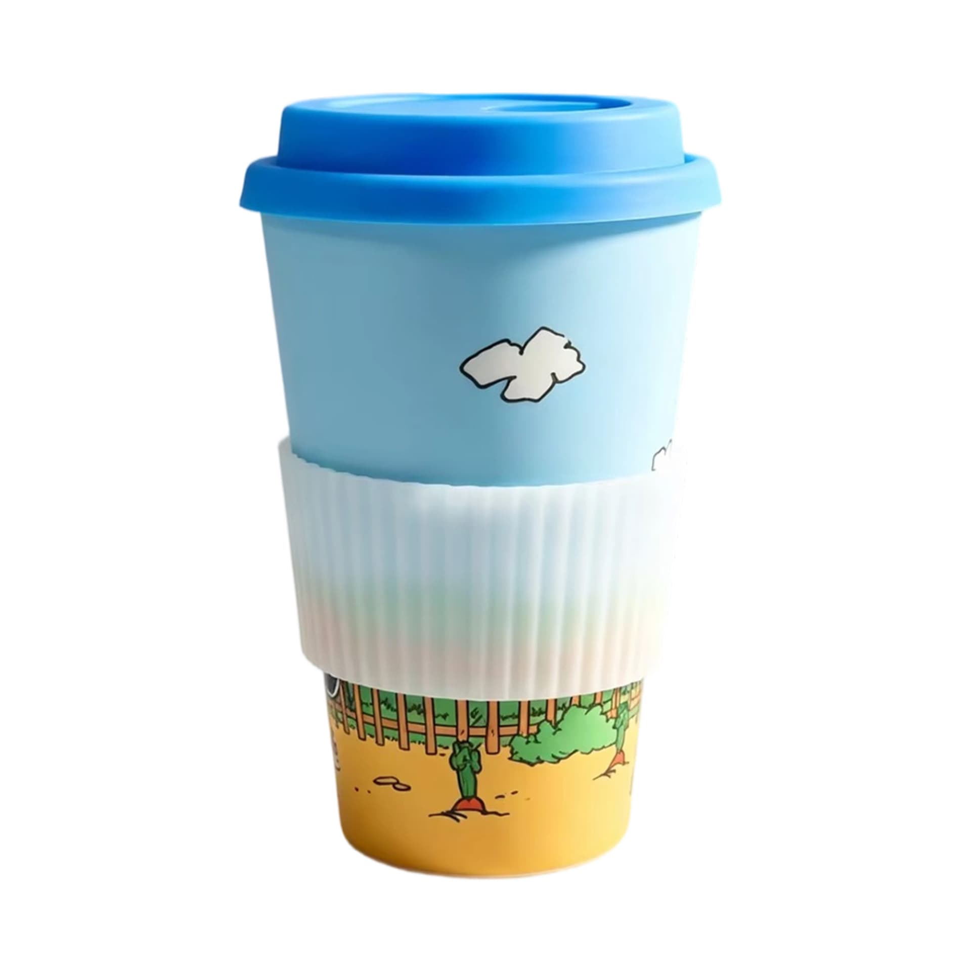 400ml Reusable Bamboo Coffee Cup