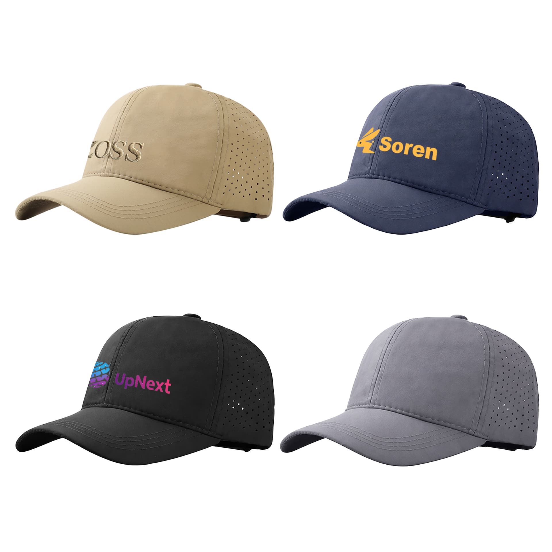 Quick-Drying Perforated Cap 6 Panel