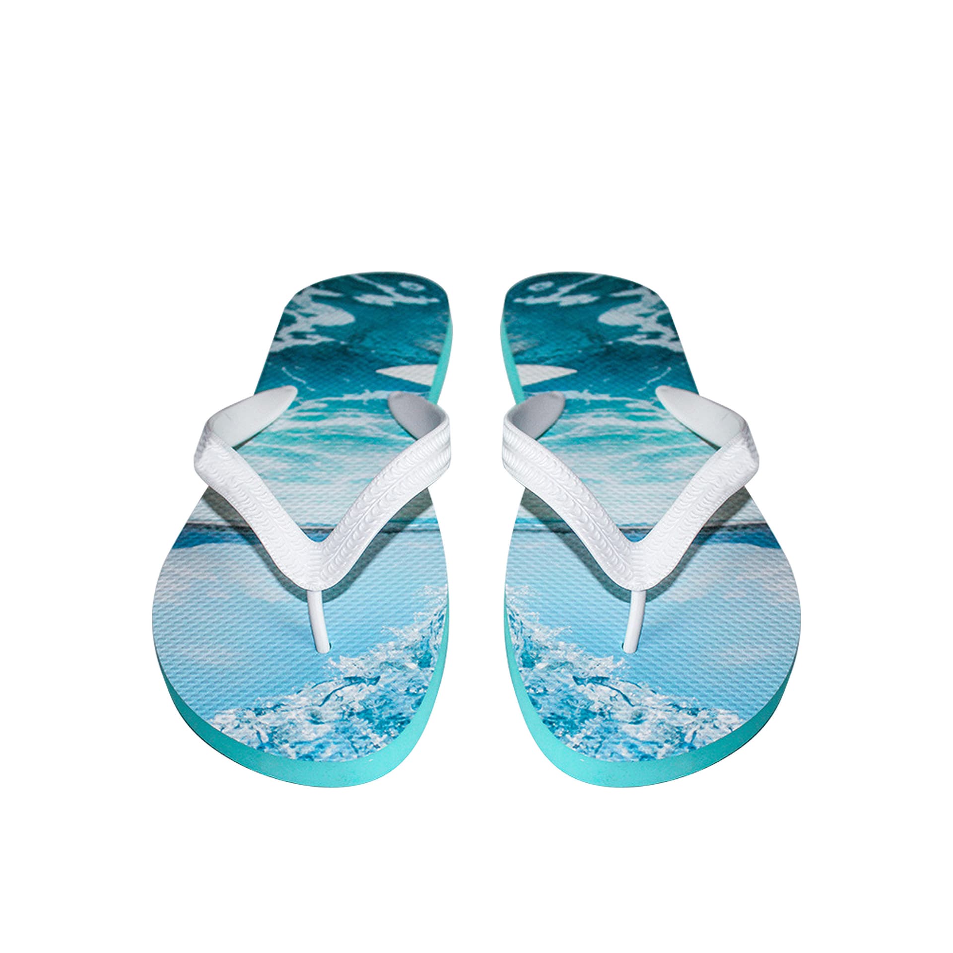 Rubber Talking Footprint Thongs